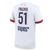 Paris Saint-Germain Willian Pacho #51 Bortedrakt 2025-26 Kortermet